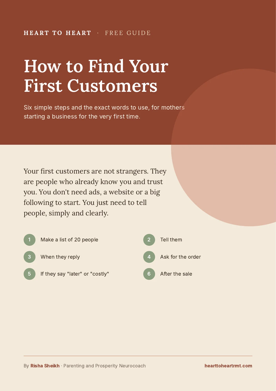 How to Find Your First Customers
