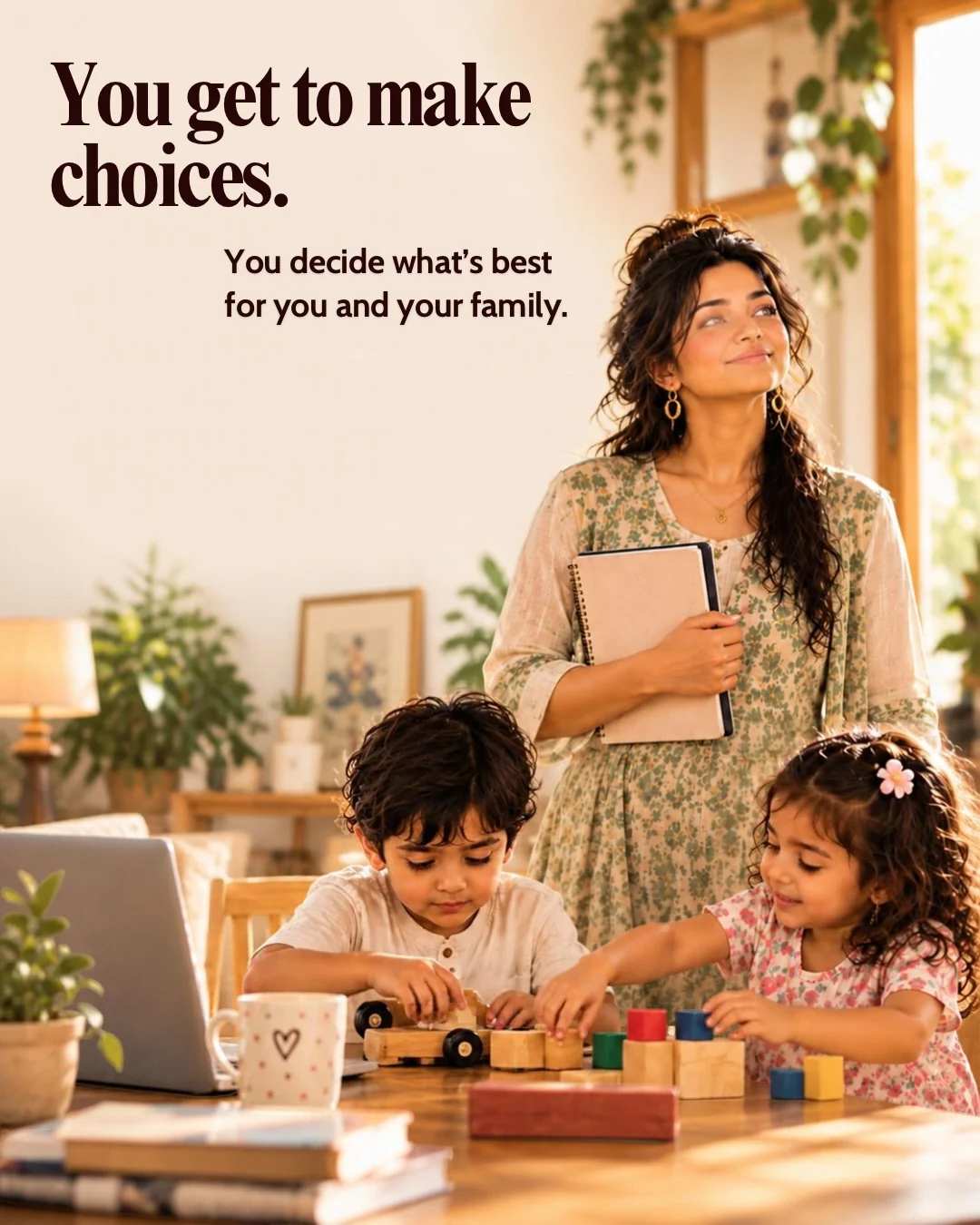 Why financial independence matters for mothers — original carousel slide 2 of 6