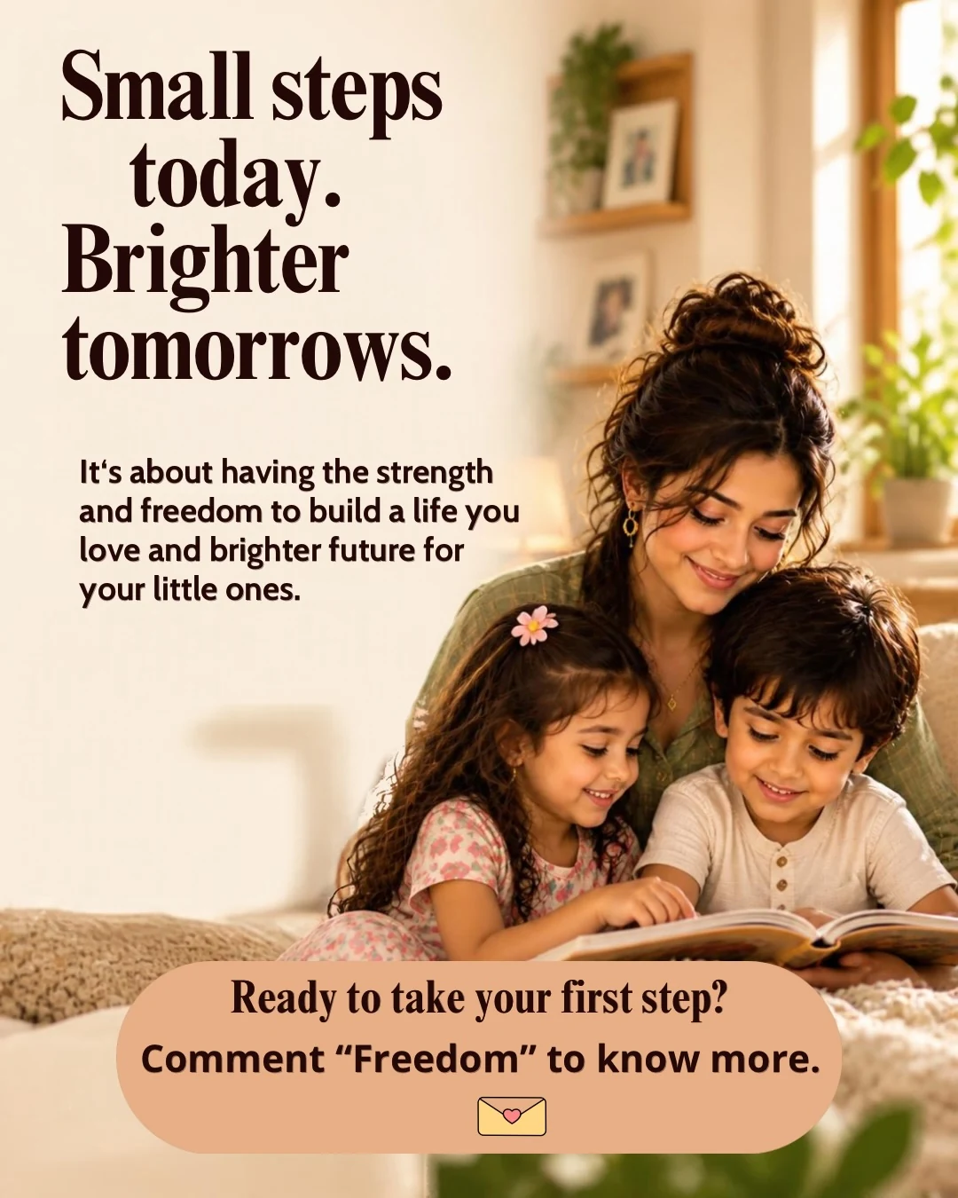 Why financial independence matters for mothers — original carousel slide 6 of 6